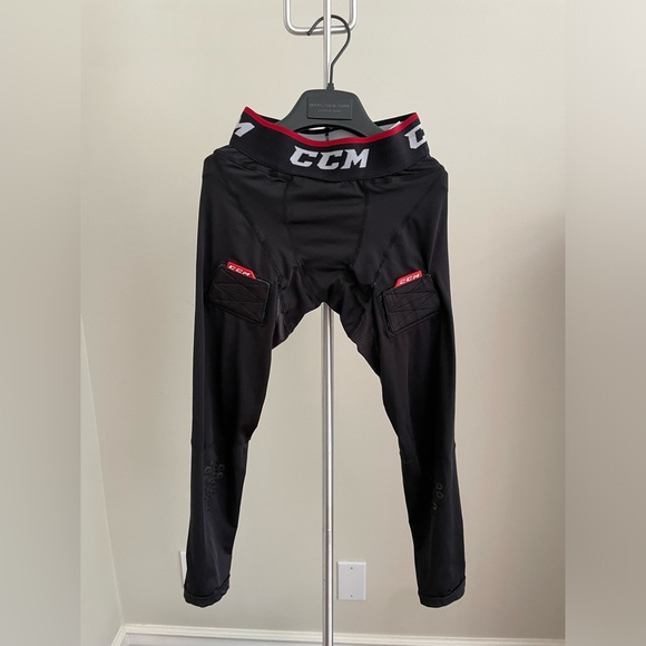 COMPRESSION PANT WITH JOCK /GEL - Picture 1 of 2